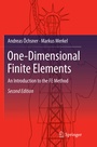 Cover: One-Dimensional Finite Elements - Springer