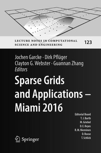 Enlarge image Cover: Sparse Grids and Applications - Miami 2016 - Springer