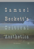 Cover: Samuel Beckett's Critical Aesthetics - Palgrave Macmillan
