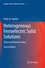 Cover: Heterogeneous Ferroelectric Solid Solutions - Springer