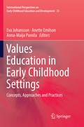 Cover: Values Education in Early Childhood Settings - Springer