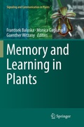 Cover: Memory and Learning in Plants - Springer