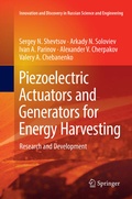 Cover: Piezoelectric Actuators and Generators for Energy Harvesting - Springer