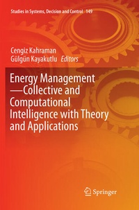 Enlarge image Cover: Energy Management-Collective and Computational Intelligence with Theory and Applications - Springer