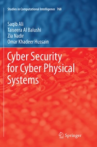 Abbildung von: Cyber Security for Cyber Physical Systems - Springer