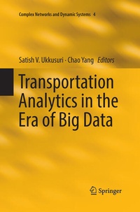 Enlarge image Cover: Transportation Analytics in the Era of Big Data - Springer