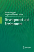 Cover: Development and Environment - Springer