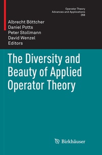 Abbildung von: The Diversity and Beauty of Applied Operator Theory - Birkhäuser