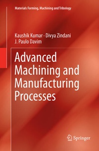 Enlarge image Cover: Advanced Machining and Manufacturing Processes - Springer