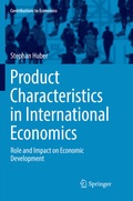 Cover: Product Characteristics in International Economics - Springer