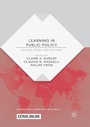 Cover: Learning in Public Policy - Palgrave Macmillan