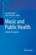Cover: Music and Public Health - Springer