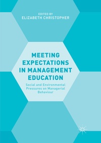 Abbildung von: Meeting Expectations in Management Education - Palgrave Macmillan