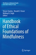 Cover: Handbook of Ethical Foundations of Mindfulness - Springer