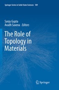 Cover: The Role of Topology in Materials - Springer