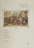 Cover: Early Modern Black Diaspora Studies - Palgrave Macmillan