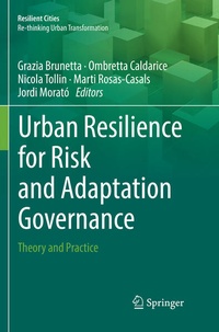 Enlarge image Cover: Urban Resilience for Risk and Adaptation Governance - Springer