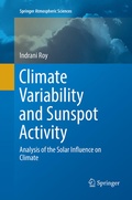 Cover: Climate Variability and Sunspot Activity - Springer