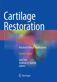 Enlarge image Cover: Cartilage Restoration - Springer