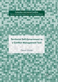Abbildung von: Territorial Self-Government as a Conflict Management Tool - Palgrave Macmillan