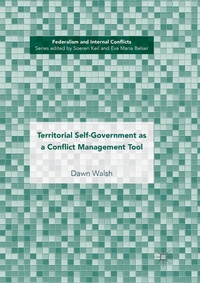 Abbildung von: Territorial Self-Government as a Conflict Management Tool - Palgrave Macmillan