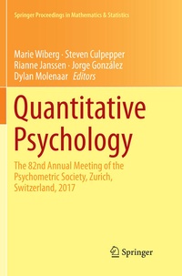 Enlarge image Cover: Quantitative Psychology - Springer