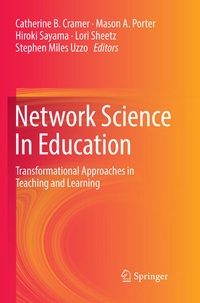 Enlarge image Cover: Network Science In Education - Springer
