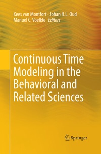 Abbildung von: Continuous Time Modeling in the Behavioral and Related Sciences - Springer