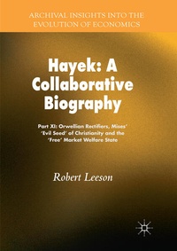 Enlarge image Cover: Hayek: A Collaborative Biography - Palgrave Macmillan