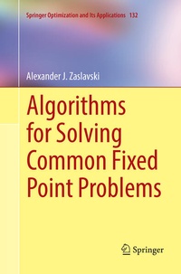 Enlarge image Cover: Algorithms for Solving Common Fixed Point Problems - Springer