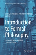 Cover: Introduction to Formal Philosophy - Springer