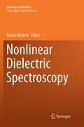 Cover: Nonlinear Dielectric Spectroscopy - Springer