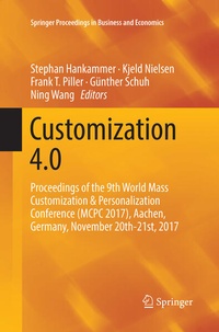 Enlarge image Cover: Customization 4.0 - Springer