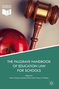Abbildung von: The Palgrave Handbook of Education Law for Schools - Palgrave Macmillan