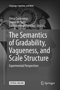 Cover: The Semantics of Gradability, Vagueness, and Scale Structure - Springer