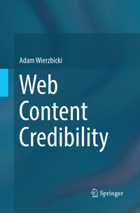 Abbildung von: Web Content Credibility - Springer