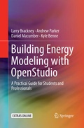 Cover: Building Energy Modeling with OpenStudio - Springer