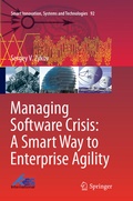 Cover: Managing Software Crisis: A Smart Way to Enterprise Agility - Springer