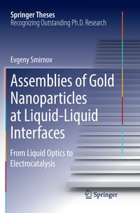 Abbildung von: Assemblies of Gold Nanoparticles at Liquid-Liquid Interfaces - Springer