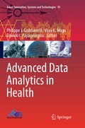 Cover: Advanced Data Analytics in Health - Springer