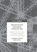 Cover: Negotiating Business Narratives - Palgrave Pivot