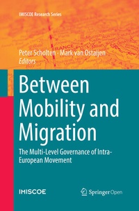 Enlarge image Cover: Between Mobility and Migration - Springer