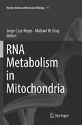 Cover: RNA Metabolism in Mitochondria - Springer