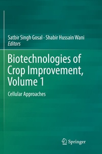 Enlarge image Cover: Biotechnologies of Crop Improvement, Volume 1 - Springer