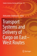 Cover: Transport Systems and Delivery of Cargo on East-West Routes - Springer