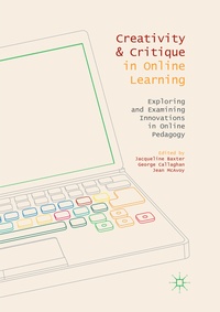 Bild: Creativity and Critique in Online Learning - Palgrave Macmillan