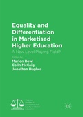 Cover: Equality and Differentiation in Marketised Higher Education - Palgrave Macmillan