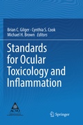 Cover: Standards for Ocular Toxicology and Inflammation - Springer
