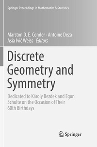 Enlarge image Cover: Discrete Geometry and Symmetry - Springer