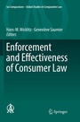 Cover: Enforcement and Effectiveness of Consumer Law - Springer